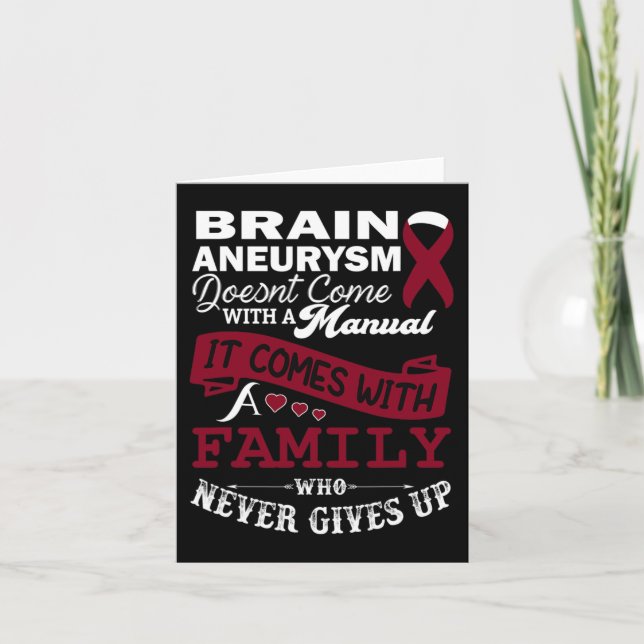 Tarjeta Sensibilización sobre el neuralismo cerebral Famil (Anverso)