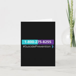 Tarjeta Sensibilización sobre la prevención del suicidio 1