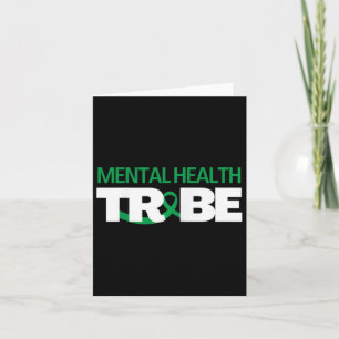 Tarjeta Sensibilización sobre la salud mental de la tribu