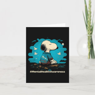 Tarjeta Sensibilización sobre la salud mental Medición del