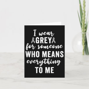 Tarjeta Sensibilización sobre los tumores cerebrales T Cam