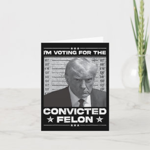 Tarjeta Sentencia de 2024 a Trump 2024