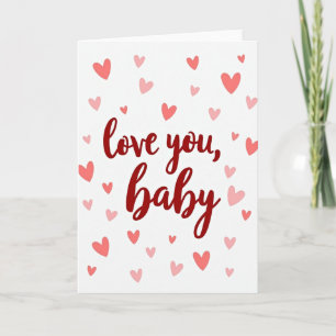 Tarjeta Sentimental de Amor para Bebé