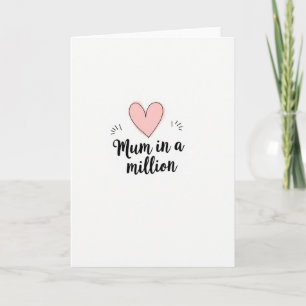 Tarjeta Sentimental de Mamá Especial