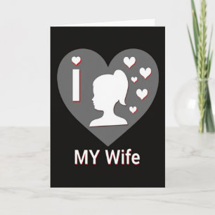 Tarjeta Sentimental para la Esposa que Amo