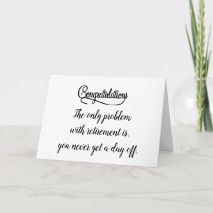 TARJETA SENTIMIENTOS DE *RETIRO* COMICIOS
