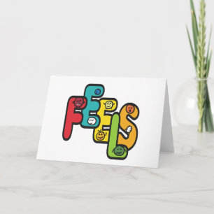 Tarjeta Sentir los sentimientos