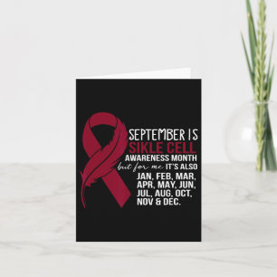 Tarjeta Septiembre es el mes de la toma de conciencia sobr