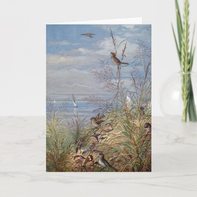 Tarjeta Septiembre | Fidelia Bridges (Anverso)