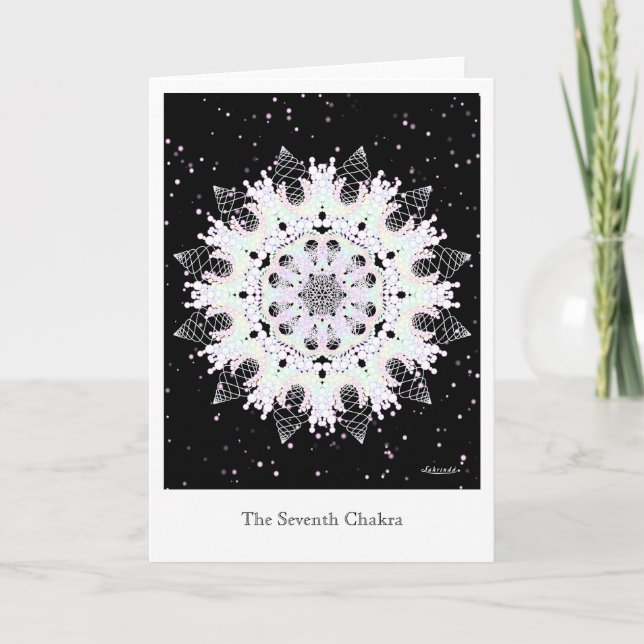 Tarjeta Séptimo Chakra (Anverso)