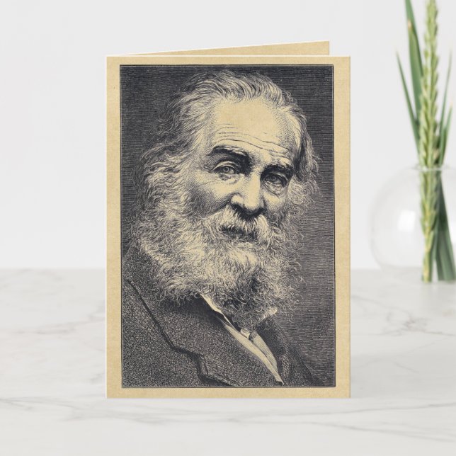 Tarjeta "Ser marinero del mundo", cita de Whitman (Anverso)