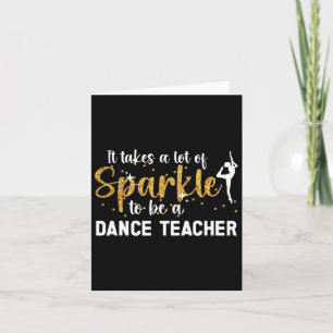 Tarjeta Ser profesor de danza e instructor de danza bailan