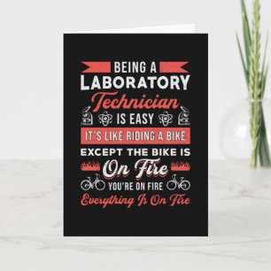 Tarjeta Ser Técnico De Laboratorio Técnico Técnico Técnico