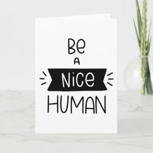 Tarjeta Ser un buen ser humano