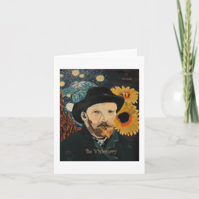 Tarjeta Ser un notecard visionario (Anverso)