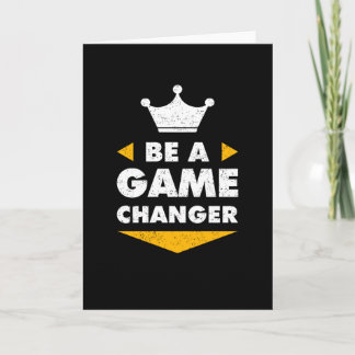 Tarjeta Ser una inspiración positiva para cambiar el juego