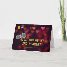 Tarjeta Serás el Valentine de mi segundo jugador jugador