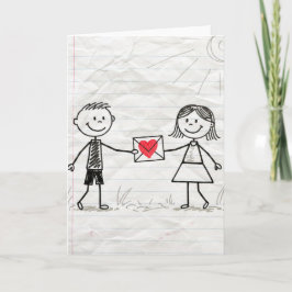 Tarjeta ¿Serás mi enamorado/a en el día de San Valentín?
