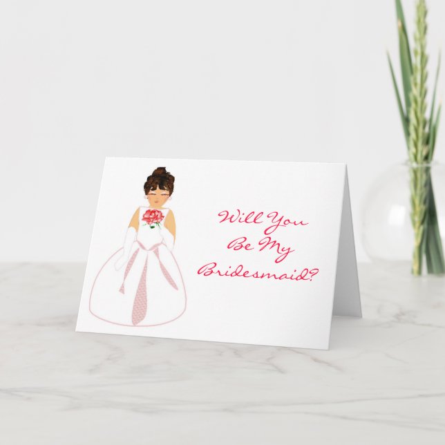 Tarjeta "Serás Mi Novia" - Personalizable (Anverso)