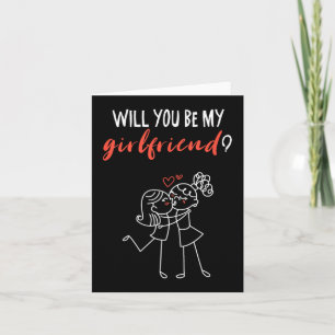 Tarjeta ¿Serás Mi Novia Te Amo Valentin 
