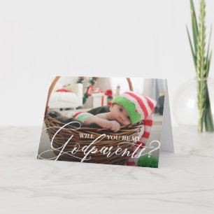 Tarjeta ¿Serás mi padrino?