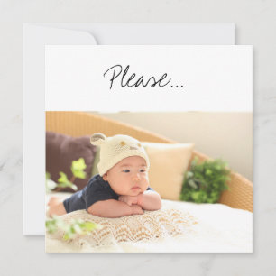 Tarjeta ¿Serás mi padrino, por favor? Propuesta de niño pe
