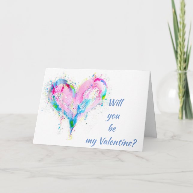 TARJETA ¿SERÁS MI VALENTÍA PARA EL RESTO DE NUESTRAS VIDAS (Anverso)