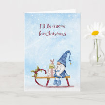 Seré ganome para Navidades Personalizable Punny