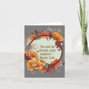 Tarjeta Serena Corona de Flor de Paja Religiosa Manta