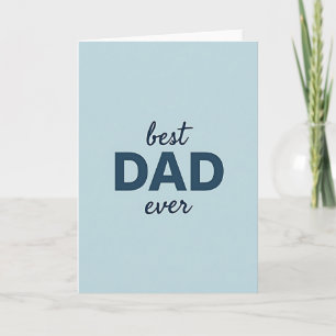 Tarjeta Serena de Mejor Papá del Mundo