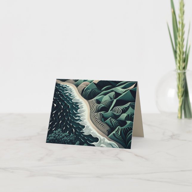 Tarjeta Serene Shores (Anverso)