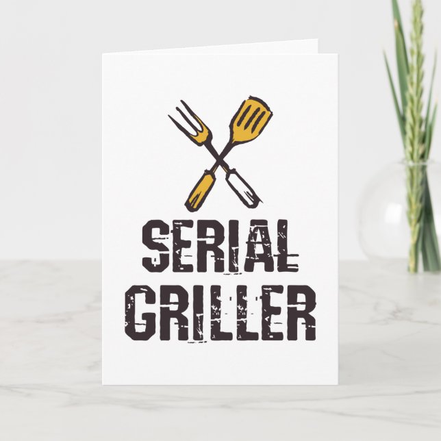 Tarjeta Serial griller Grill BBQ master Grill cutlery (Anverso)