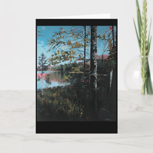 Tarjeta Serie #2 del lago otter (Anverso)