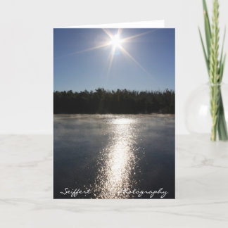 Tarjeta Serie del lago Trout