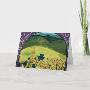 Tarjeta Serie ideal: Las flores