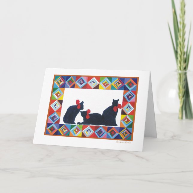 Tarjeta Serie Quilt #2 (Anverso)