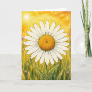 Tarjeta Serie Radiant Petal – Daisy