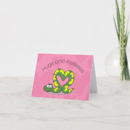 Tarjeta Serpiente de San Valentín