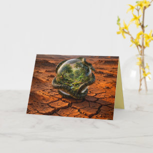 Tarjeta Serpiente y el Orbe de Edén Paisaje de Sueños Surr