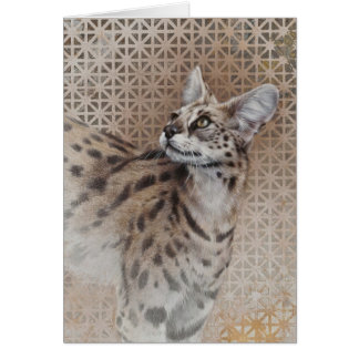 Tarjeta Serval Blank De Andrew Denman