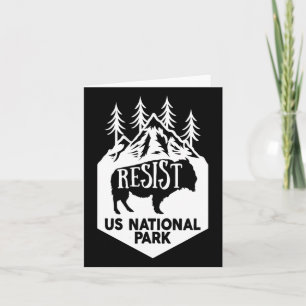 Tarjeta Servicio de Resistencia al Parque Nacional Alt Us