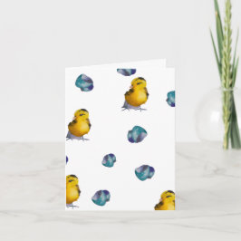Tarjeta Servilletas de Pascua de tela eclosionada Maybelli