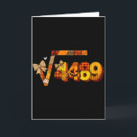 Tarjeta Sesenta y Siete 67 Meme Raíz Cuadrada 4489 Argot M<br><div class="desc">Sesenta y Siete 67 Meme Raíz Cuadrada 4489 Argot Profesor de Matemáticas</div>