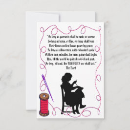Tarjeta "Sew & Sew"