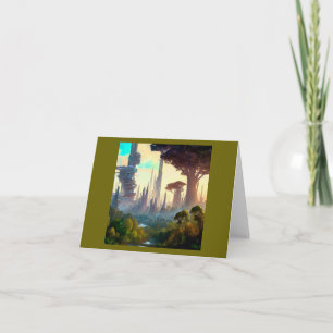 Tarjeta SF - Ciudad Sobre El Planeta Forestal 1