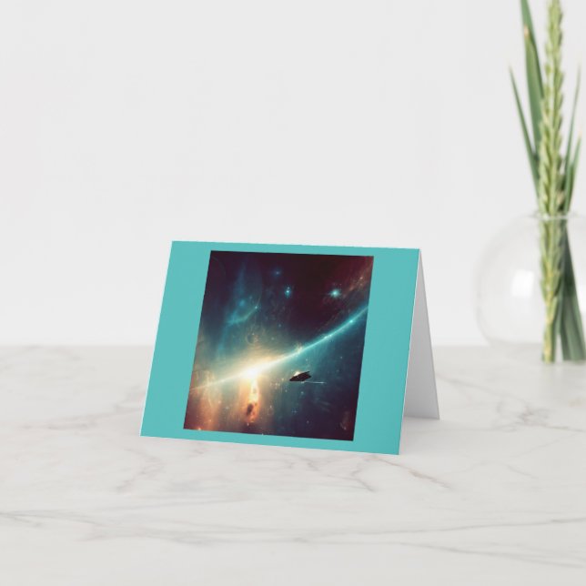 Tarjeta SF - Opera espacial 2 (Anverso)