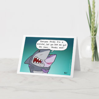 Tarjeta Shaaark Mothers Day