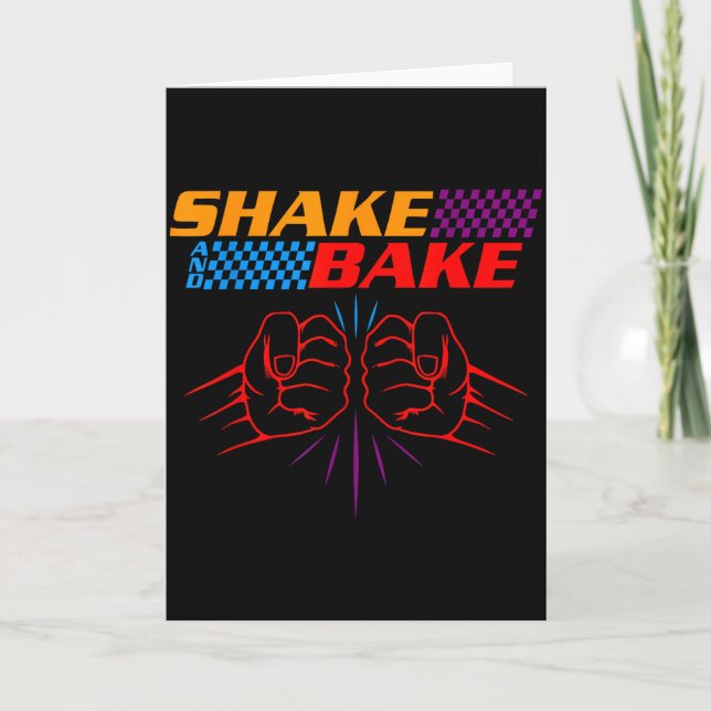 Tarjeta Shake And Bake T Shirt _ Funny T Shirt Sayings For (Anverso)
