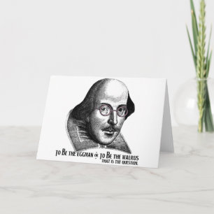 Tarjeta Shakespeare Lennon II