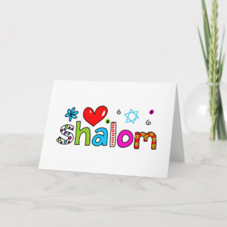 Tarjeta Shalom